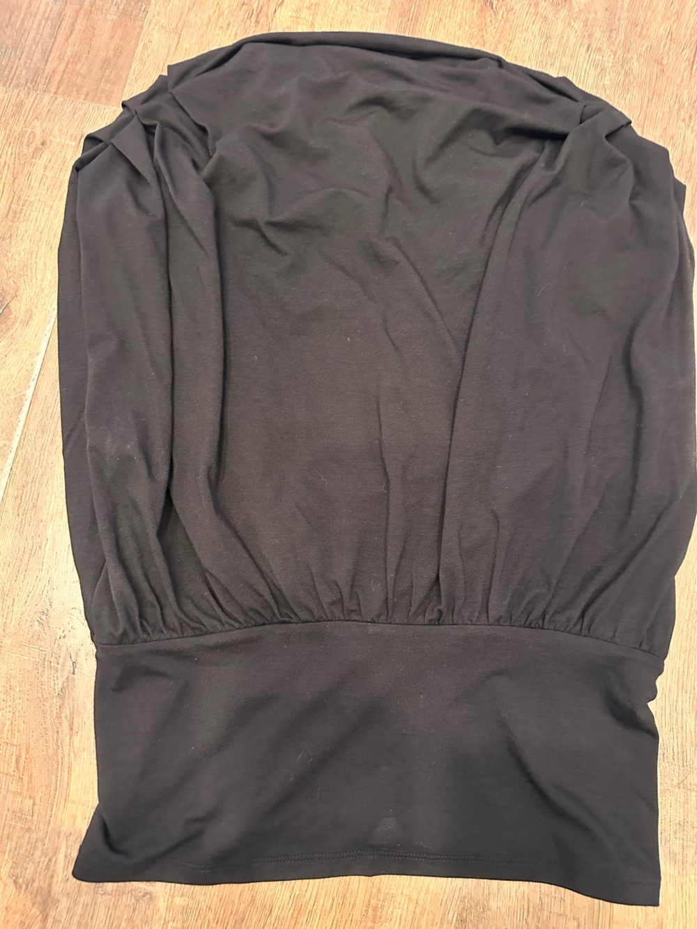 Divided by H&M  Black sleeveless banded bottom  Blouson knit top size M NWT
